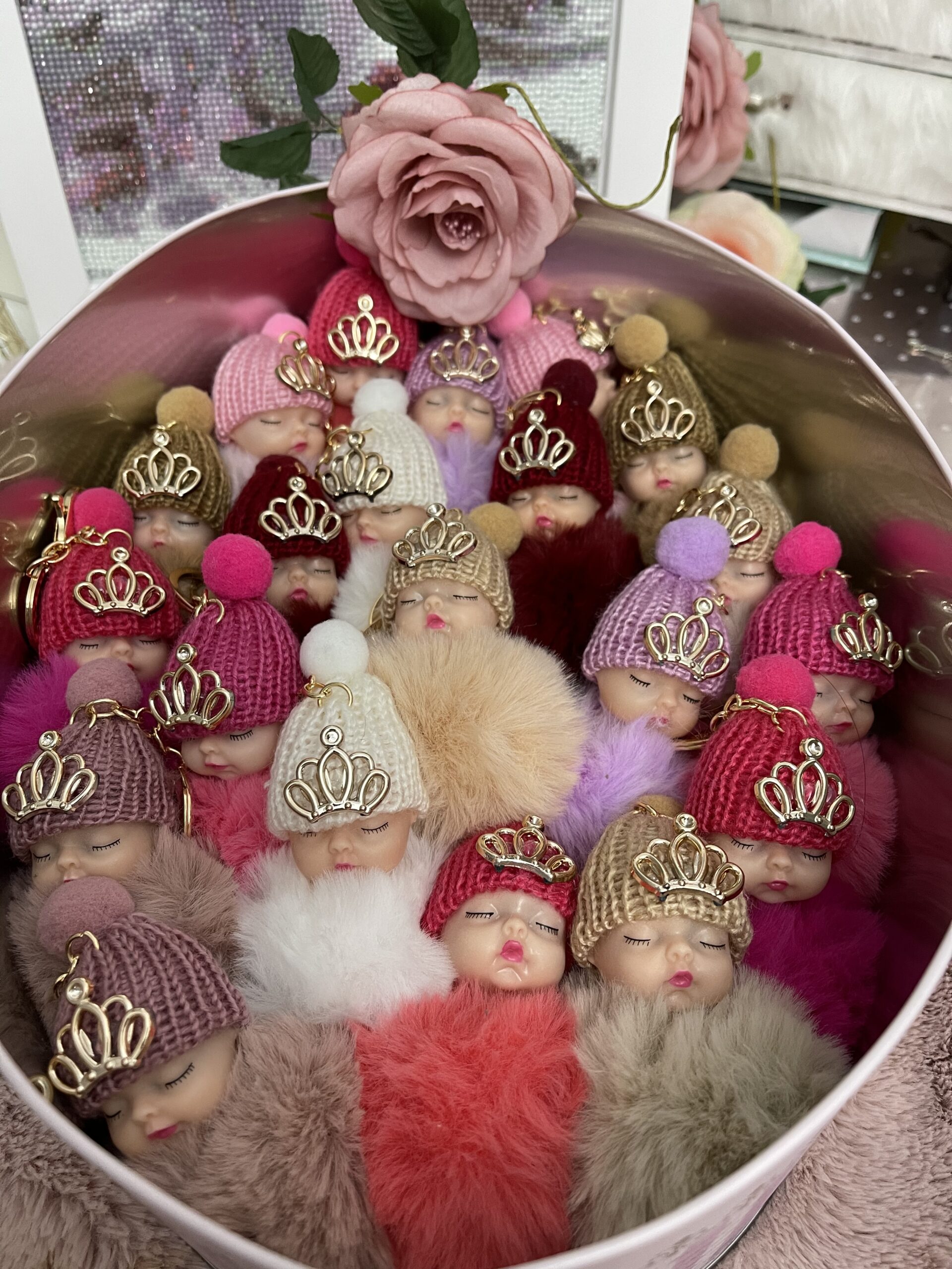 🎄Angebot🎄Babyplüsch Anhänger (Farbauswahl)