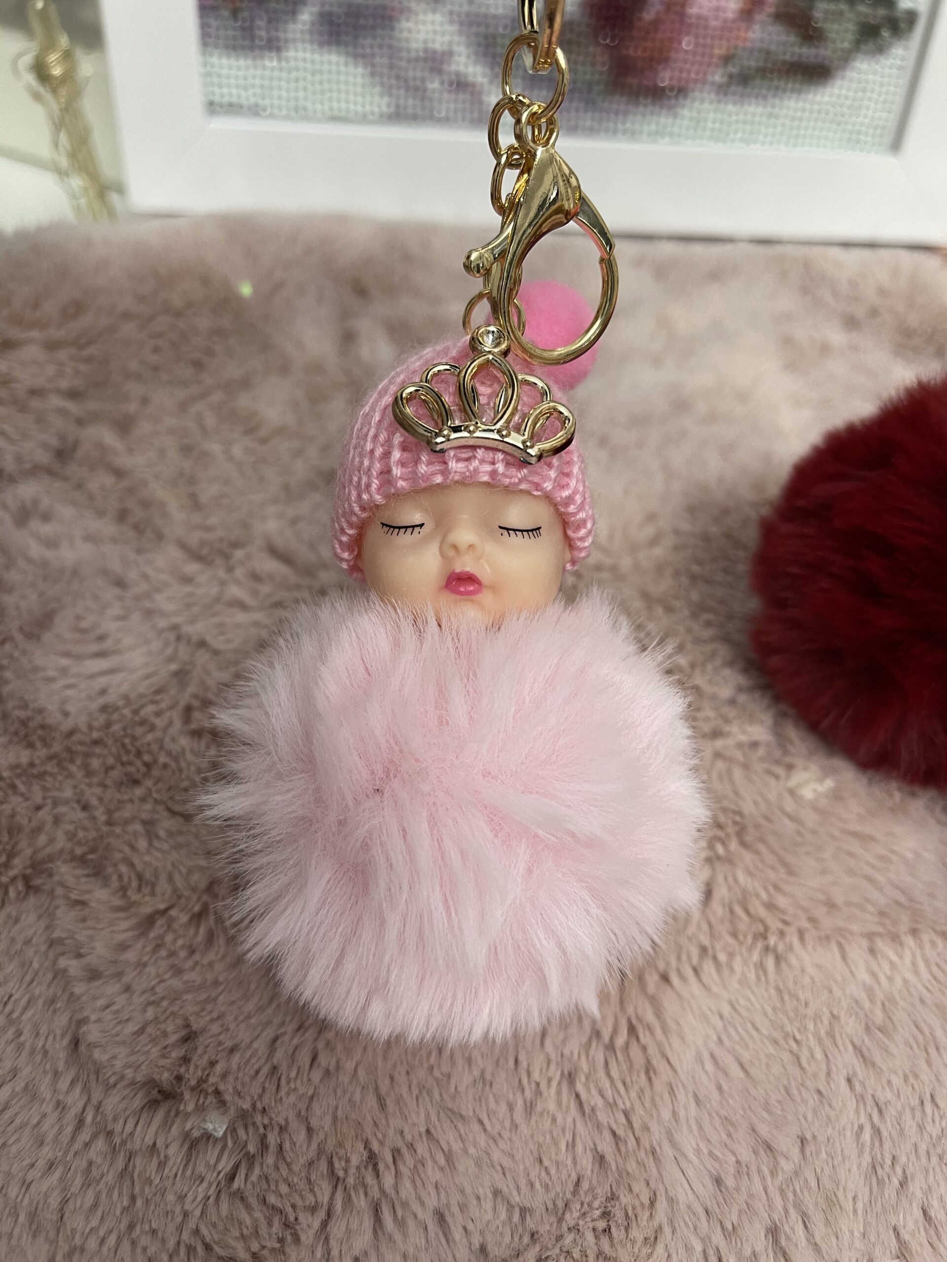 🎄Angebot🎄Babyplüsch Anhänger (Farbauswahl) – Bild 3