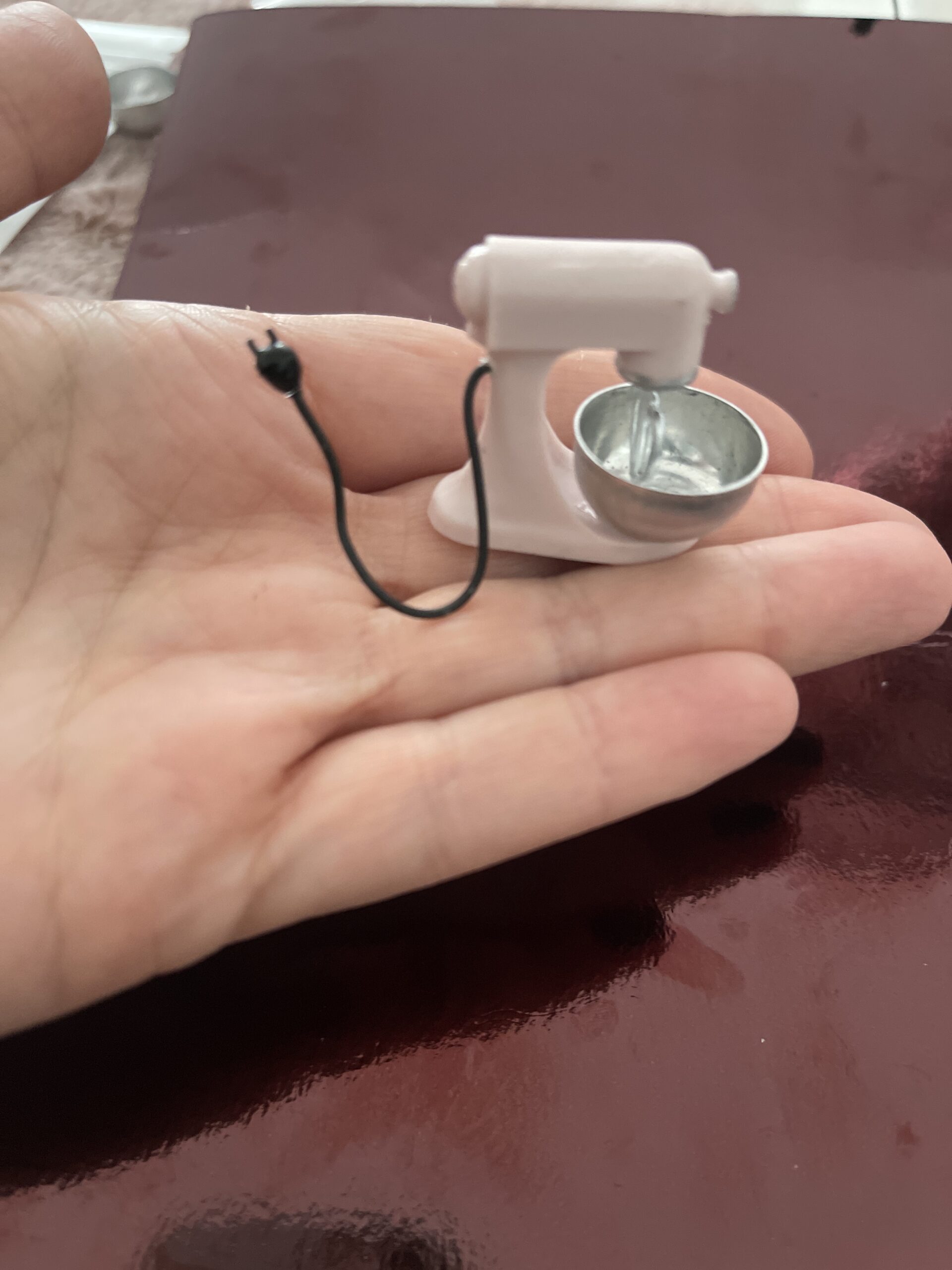 Wichtel Küchen - Mixer Miniature, rosa – Bild 2