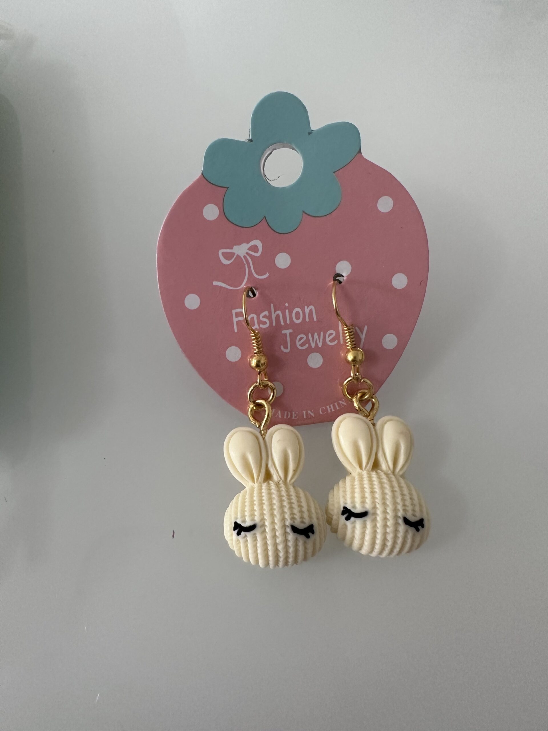 🎄Angebot🎄 Kawaii Strick Hasen Ohrringe