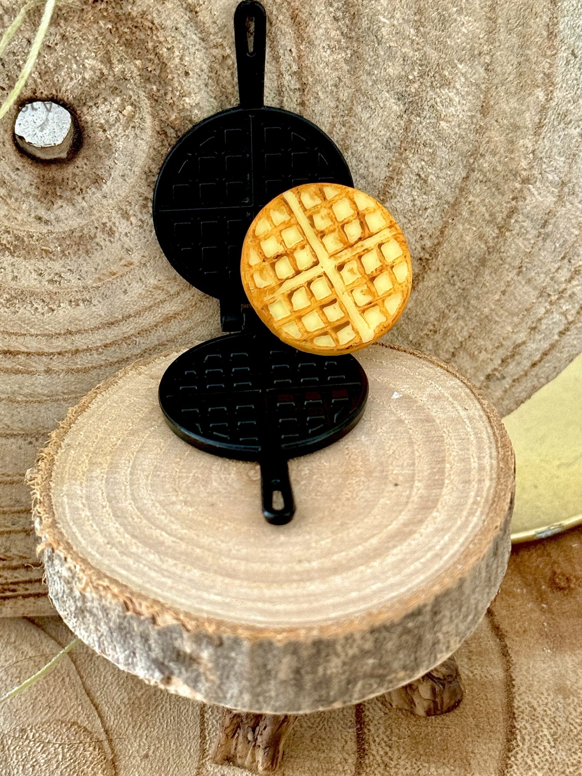 🎄Angebot🎄 Wichtel-Mini-Waffeleisen – Backe echte Mini-Waffeln – Bild 2
