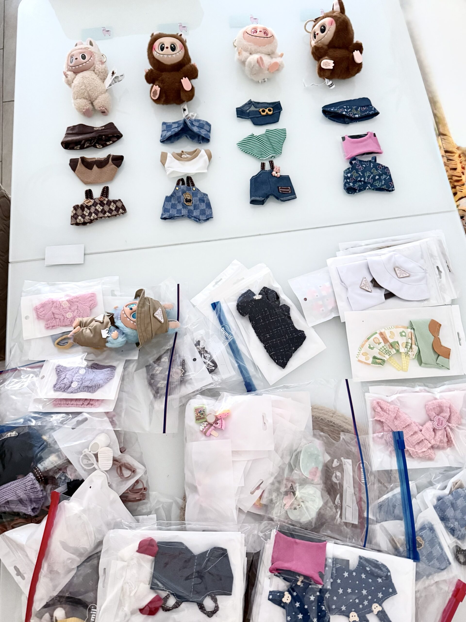 Labubu Outfit-Sets für Labubu & Co. – verschiedene Modelle“ (ohne Labubu) – Bild 47