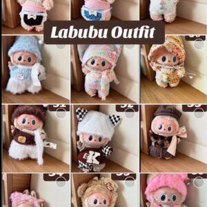 Labubu Outfit-Sets für Labubu  & Co. – verschiedene Modelle“ (ohne Labubu)