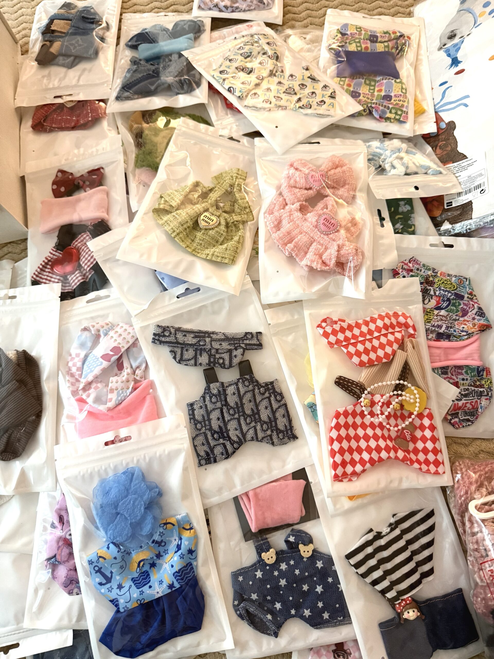 Labubu Outfit-Sets für Labubu & Co. – verschiedene Modelle“ (ohne Labubu) – Bild 48