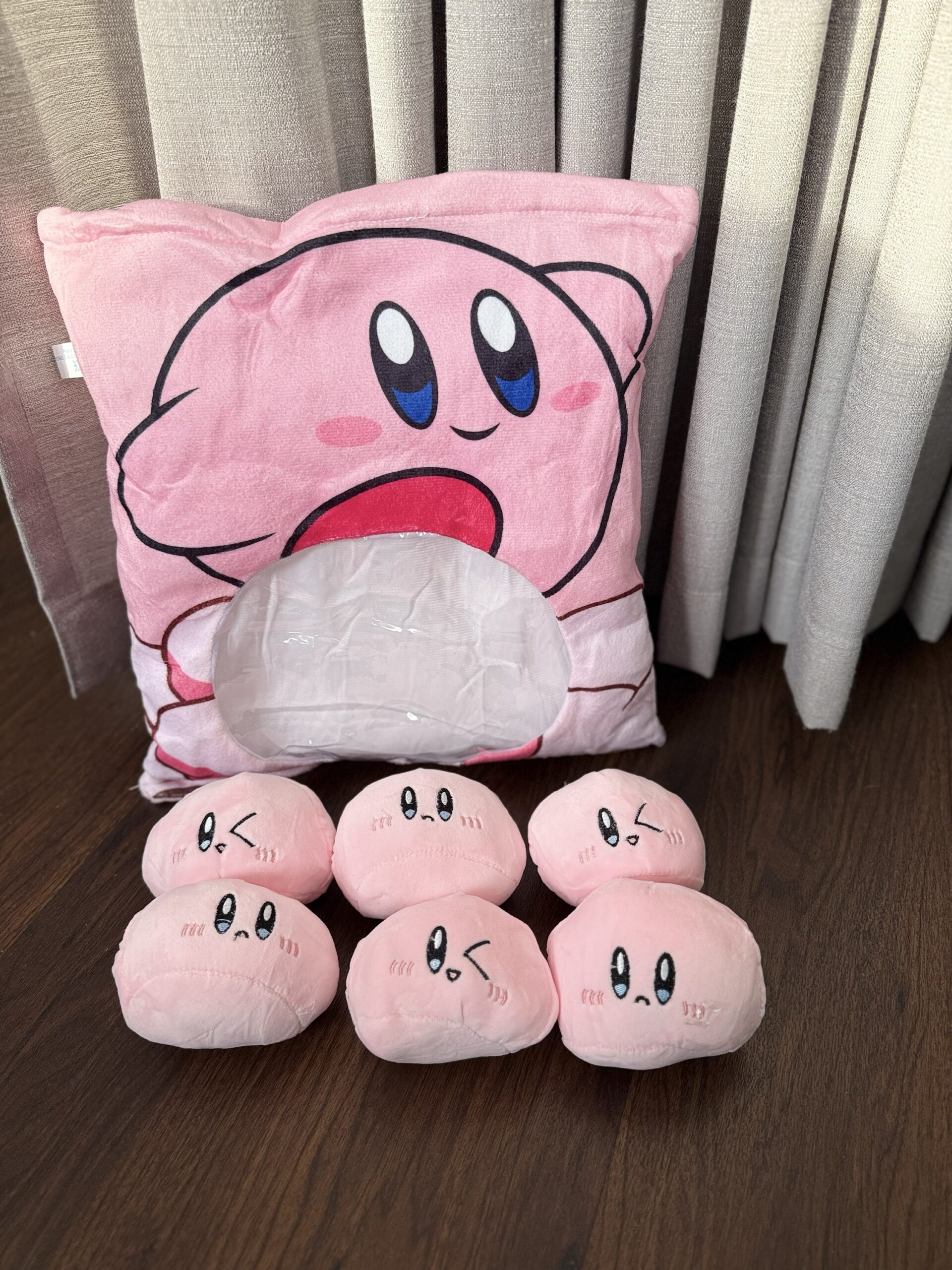 🎄Weihnachtsmarkt Angebot🎄 Kawaii Plusch Kissen+ 6 kleine Plüsch Kawaii Freunde – Bild 3