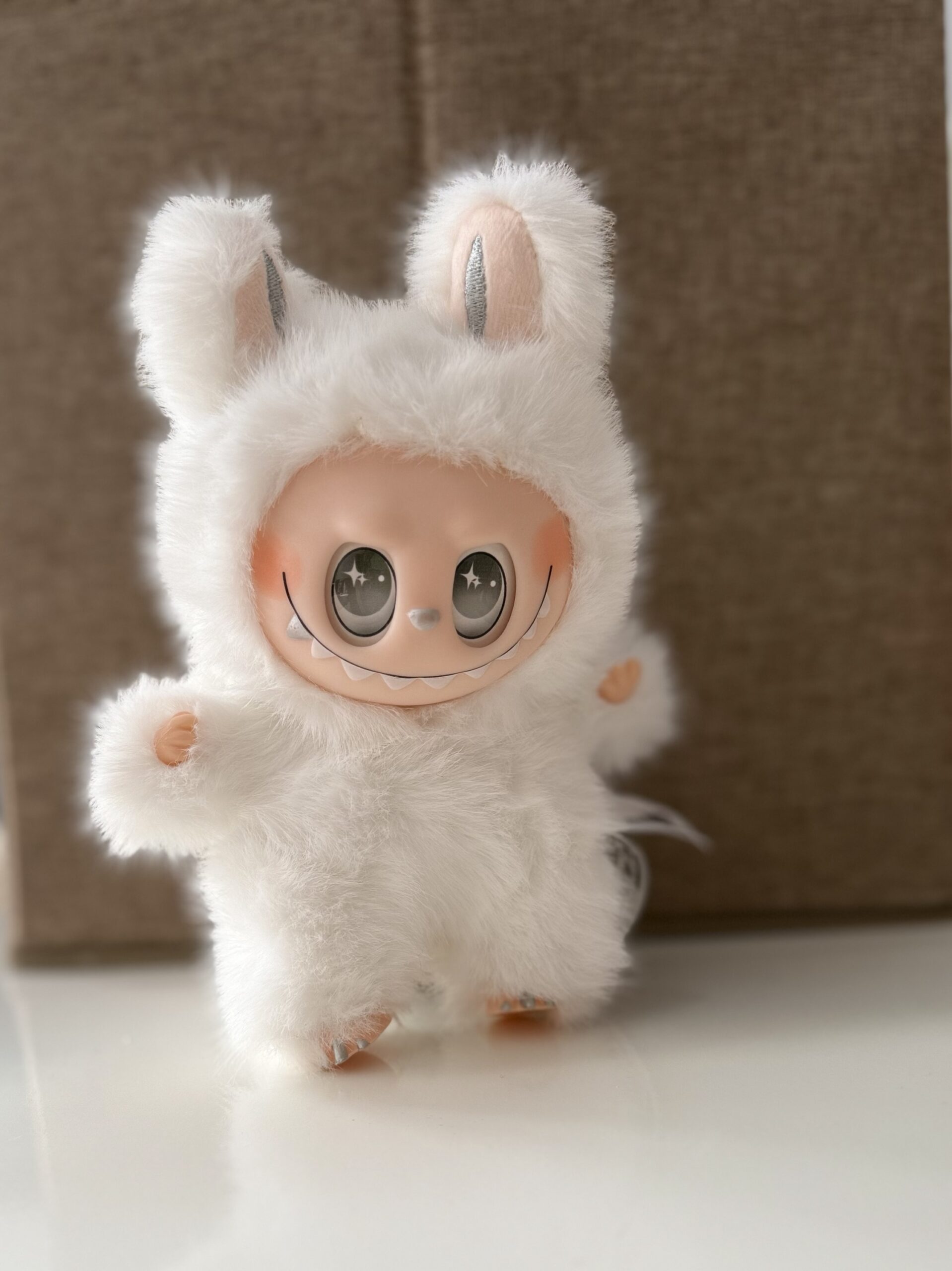 🎄Weihnachtsmarkt Angebot🎄 Angel Kawaii Kuschelmonster , weiß