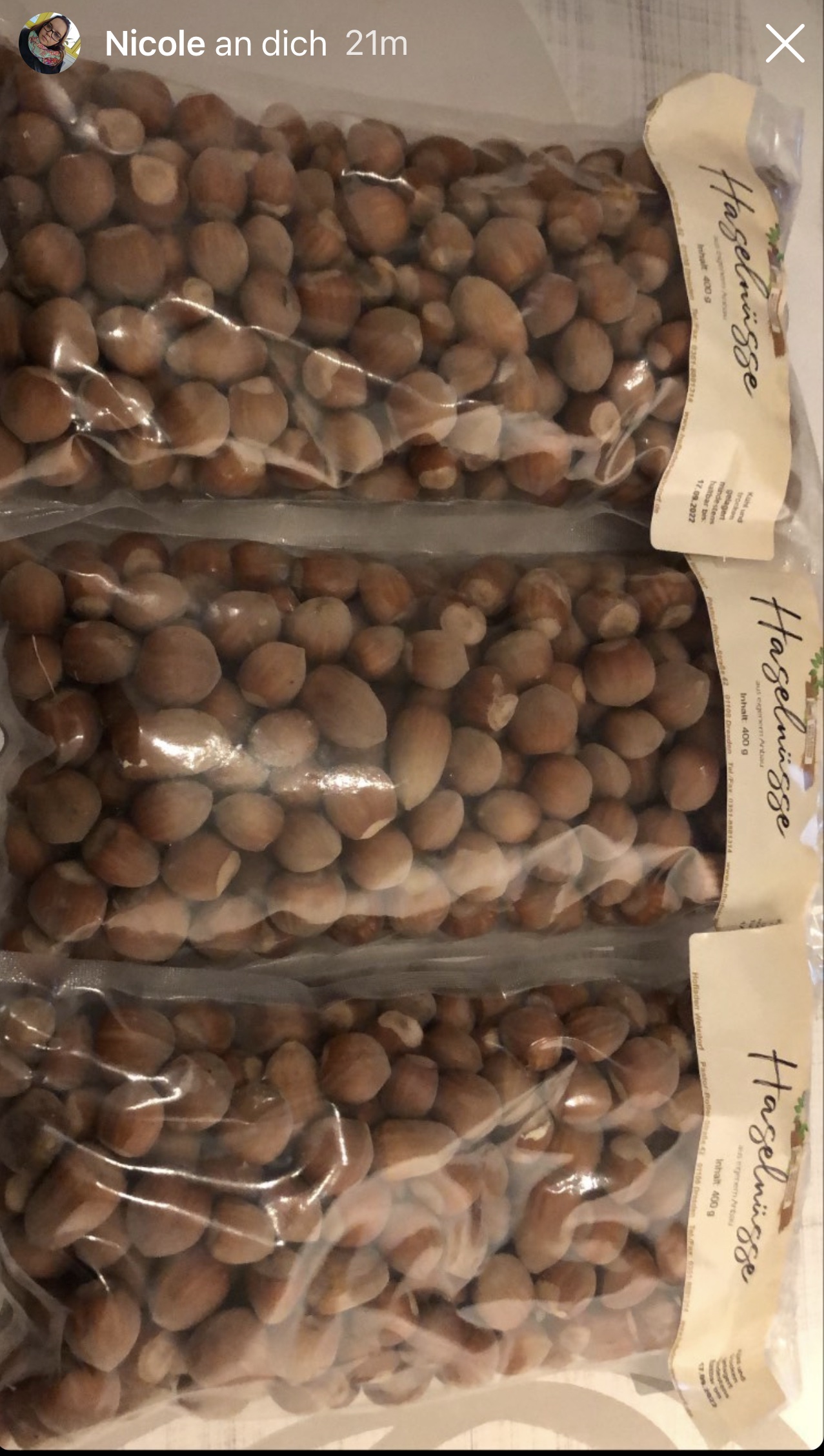 🎄Wunscherfüllender Haselnuss Anhänger aus echten Nüssen von Moritzburg 🪄💫🎄 – Bild 4