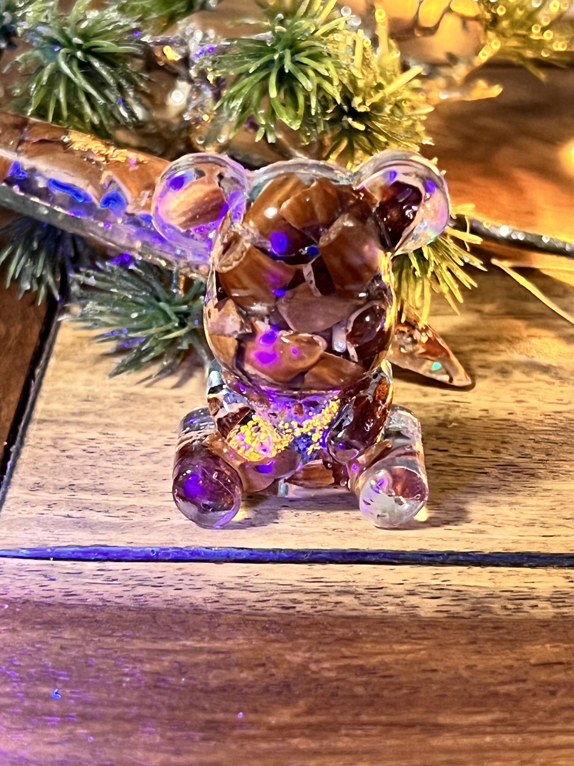 🎄Wunscherfüllender Haselnuss Anhänger aus echten Nüssen von Moritzburg 🪄💫🎄 – Bild 3